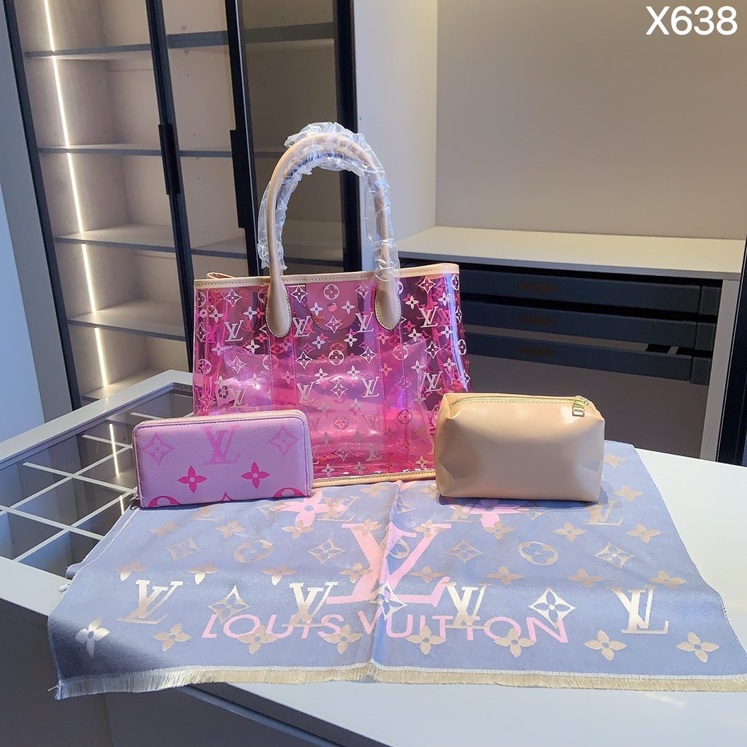 【ルイヴィトン】◆4点セット|果冻シリーズ、大容量で収納力抜群♪在庫残りわずか!