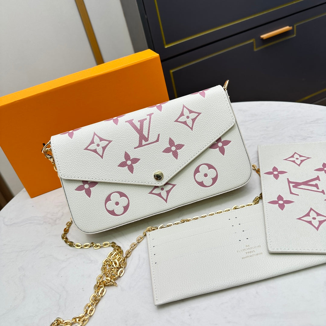 【ルイヴィトン】大人気♪ポシェット チェーンウォレット7色