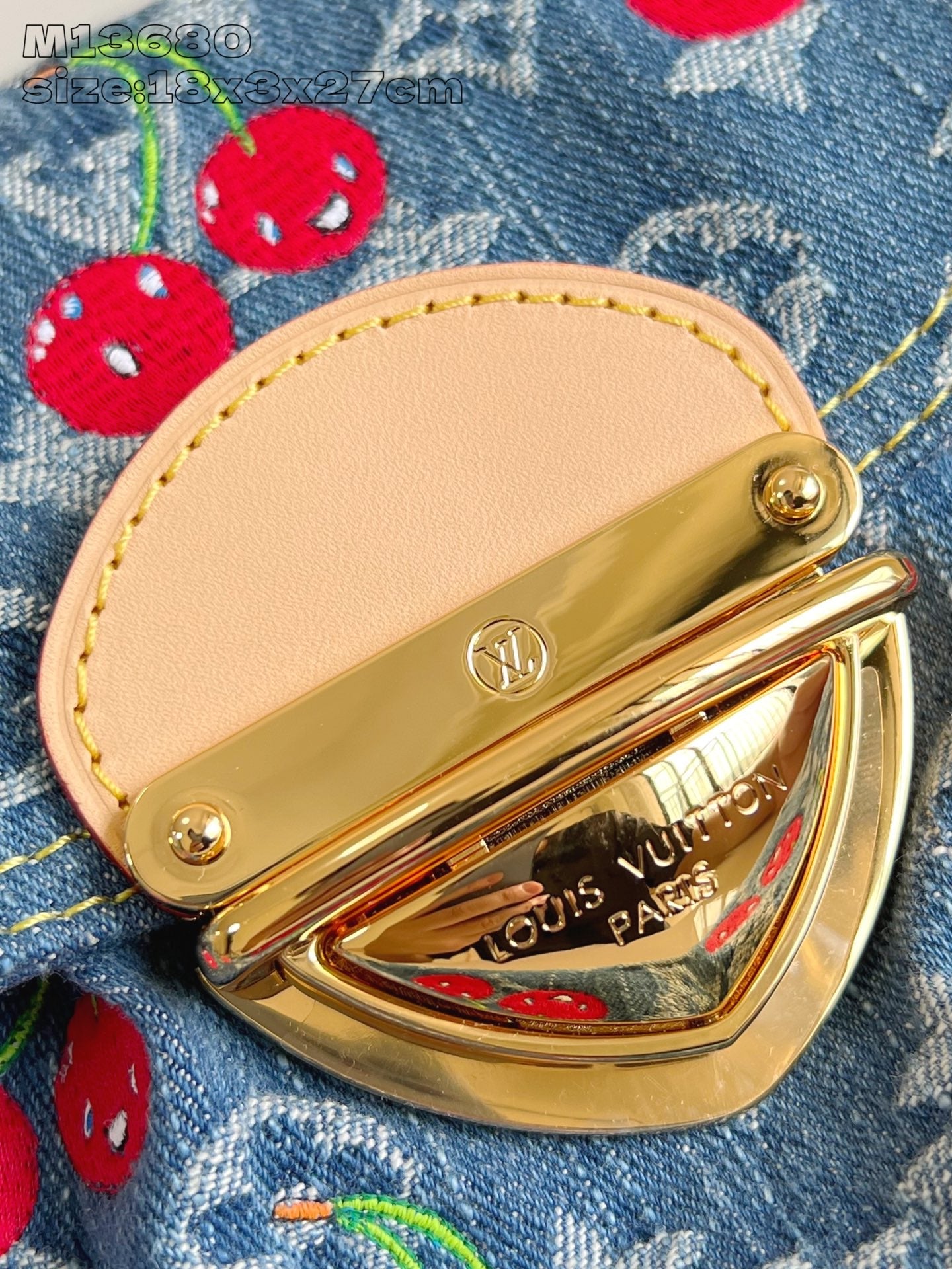 【ルイヴィトン】人気♪村上隆コラボ ショルダーバッグ チェリー