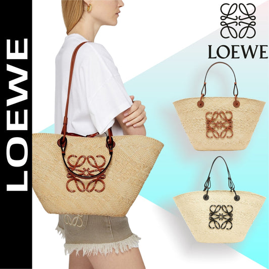 【ロエベ】新作★大人気★夏におすすめ☆ アナグラム かごバッグ