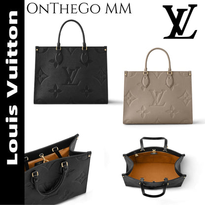 【ルイヴィトン】人気★大容量オンザゴー MM トートバッグM45595