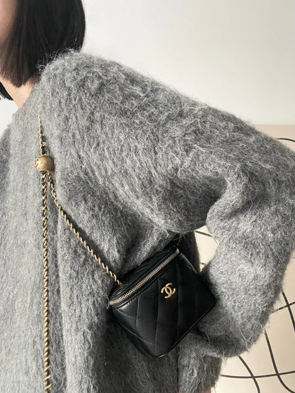 【シャネル】新作限定♪争奪戦ヴァニティー バッグ マトラッセ ポーチ