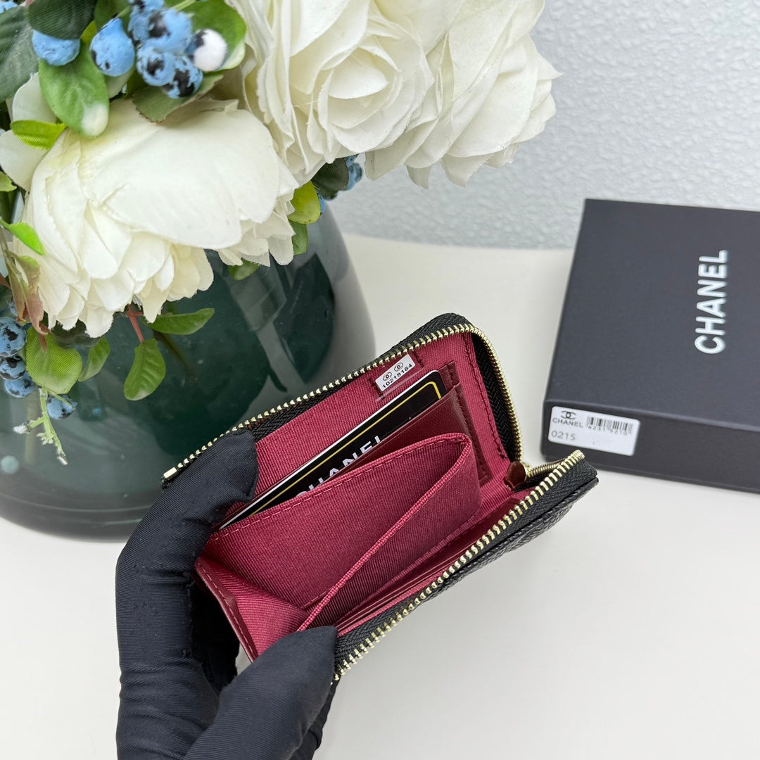 【シャネル】使いやすさ抜群！クラシック ジップ コインパース