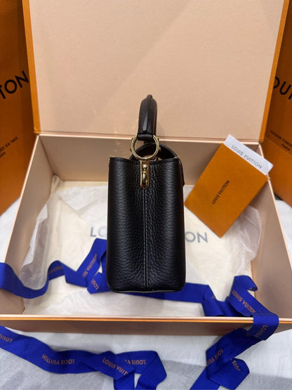 【ルイヴィトン】大人気♡ カプシーヌ ミニ ブラックM56669