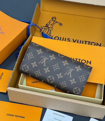 【ルイヴィトン】大人気☆  ポルトフォイユ・エミリー 財布 ギフト8色