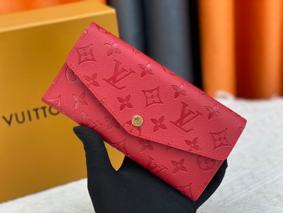 【ルイヴィトン】ダイヤ型押しSarah財布 4色展開 限定販売