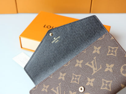 【ルイヴィトン】定番人気♪ ポルトフォイユ・サラ 長財布