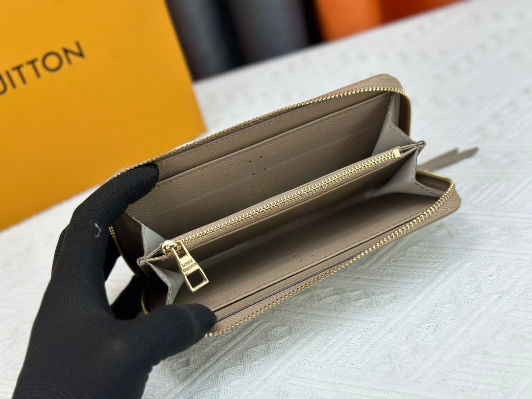 【ルイ・ヴィトン】上品なバイカラーがお洒落♪ 長財布 優れたデザインM82338