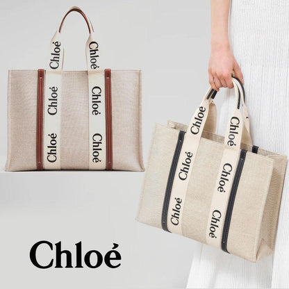 【クロエ】大人気 ★  WOODY ラージトートバッグ 全3色